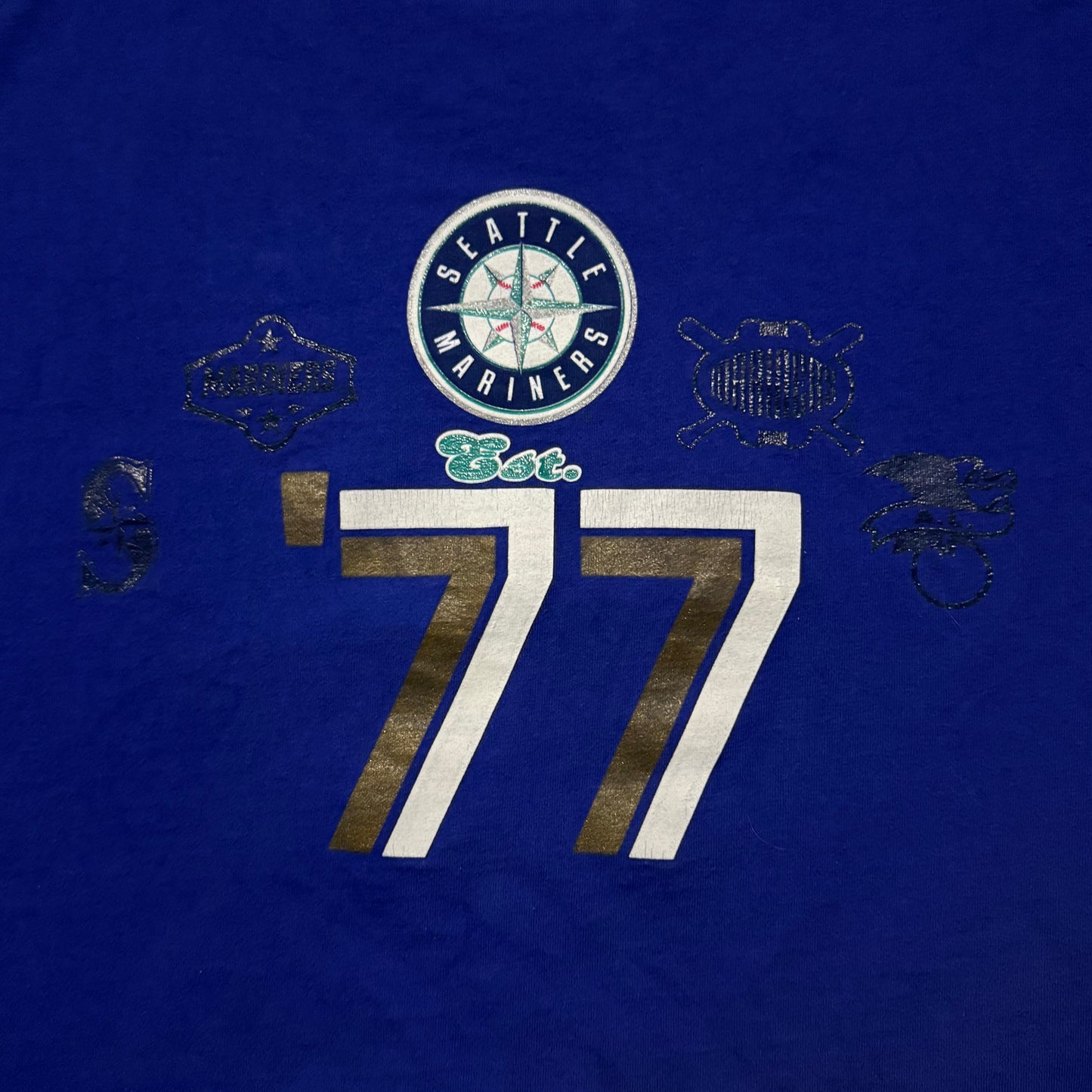 Vintage Seattle Mariners EST 77 Shirt