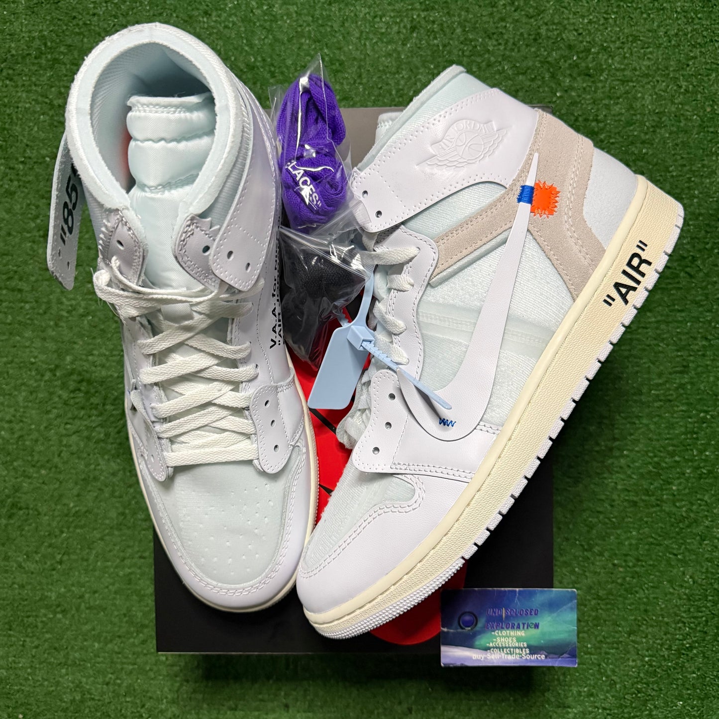 Jordan 1 V.A.A Alaska Off-White