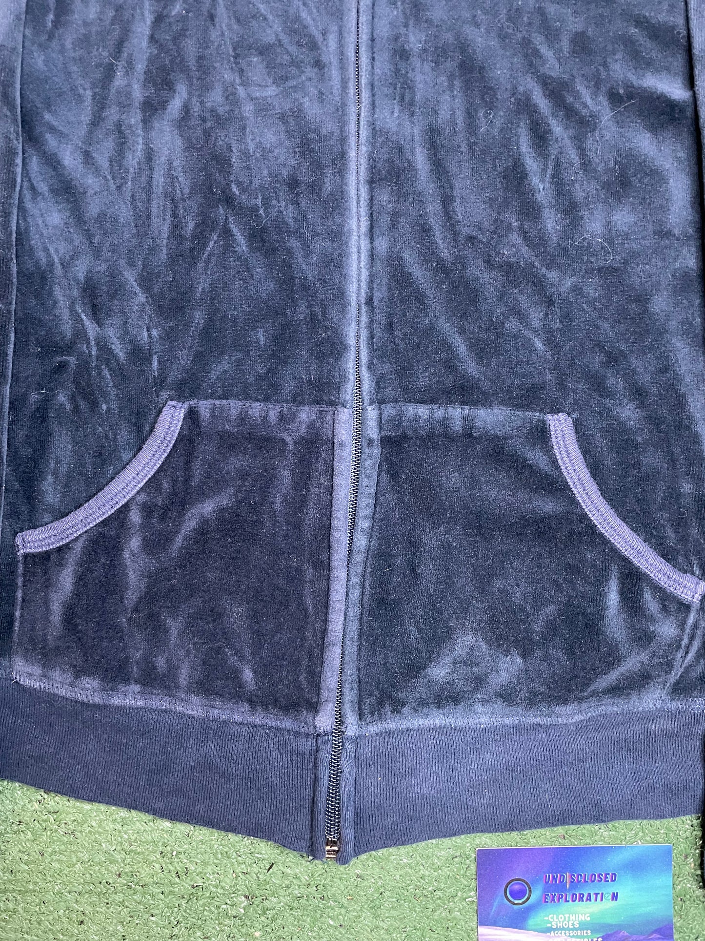 Juicy Couture velvet hoodie