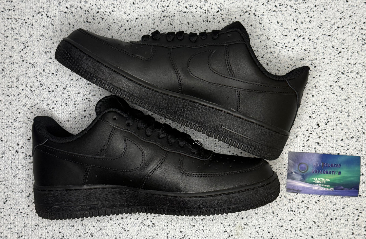 Nike Air Force 1 Low Black 8 Men/9.5 Women “Preowned”
