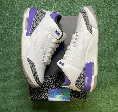 Air Jordan 3 dark iris size 9.5men/11women