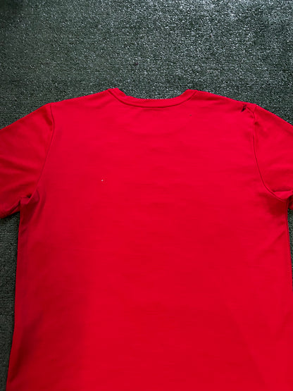 Nike red dri fit legend tee