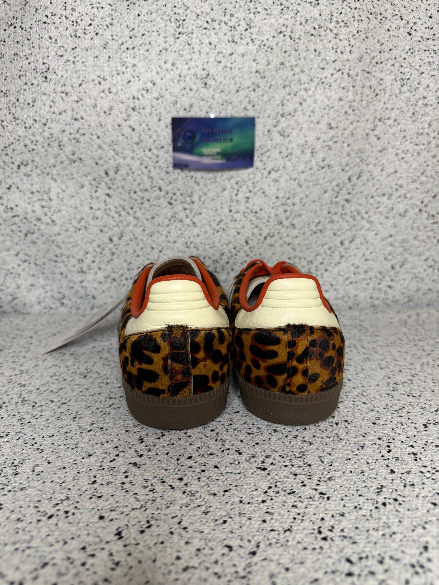 Adidas Samba Preloved Red Leopard