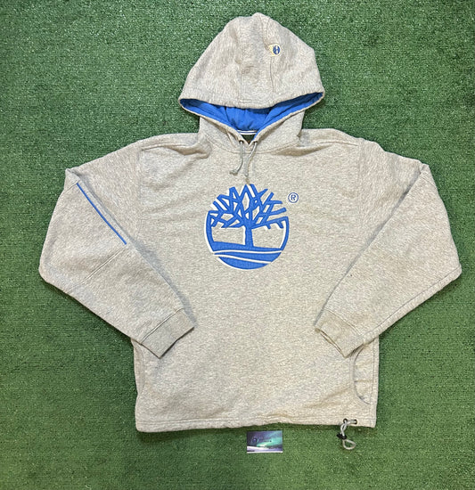 Timberland grey and blue hoodie