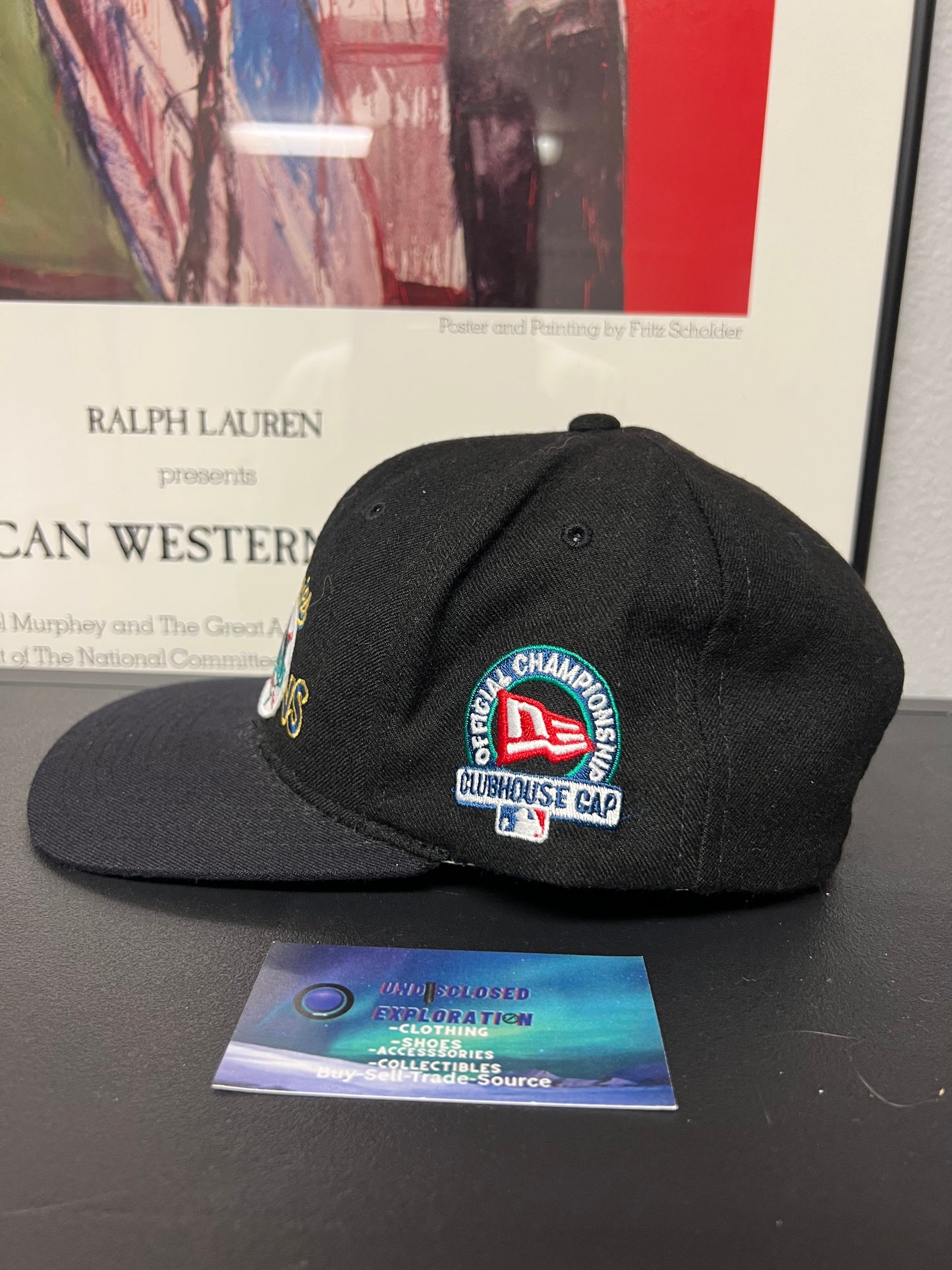 vintage 1990s Florida Marlins  World Series Champions Clubhouse baseball hat