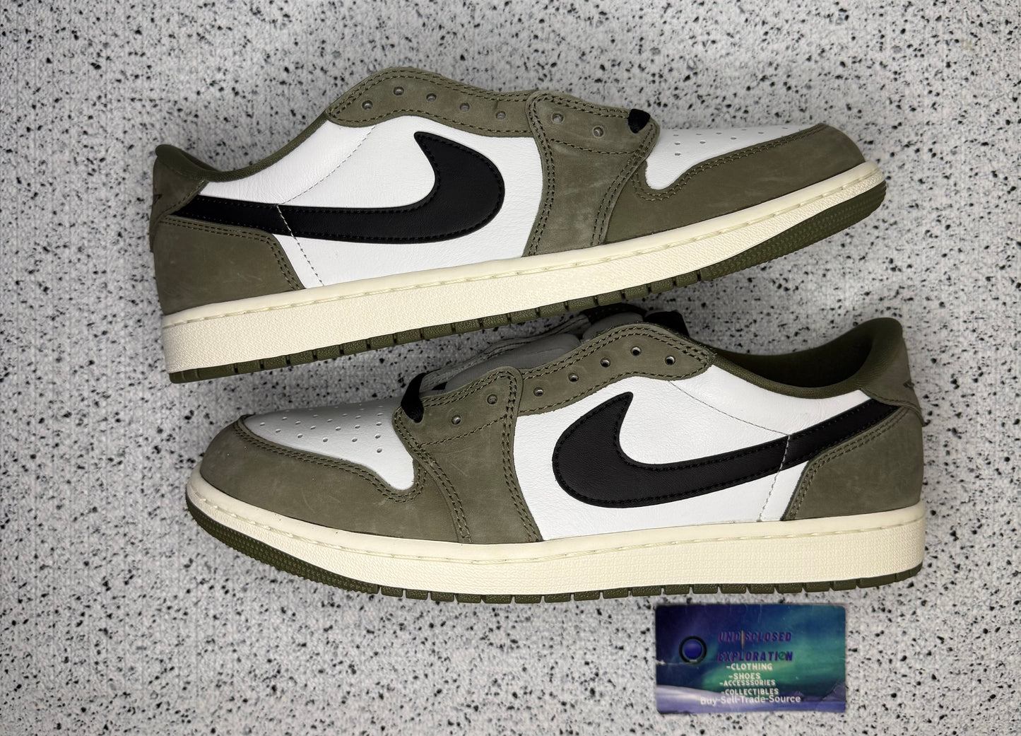 Jordan 1 Low Medium Olive