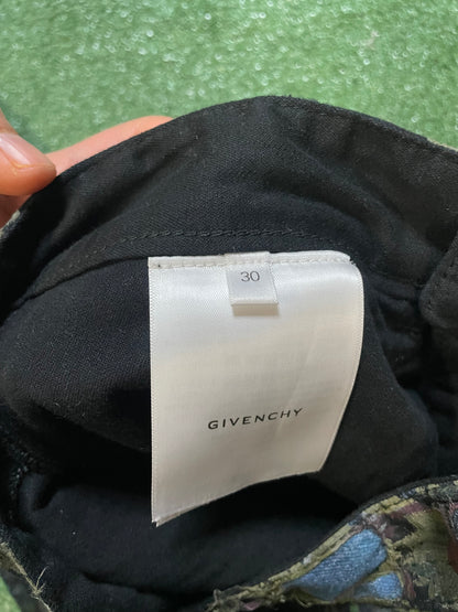 Givenchy X Josh smith distressed denim jeans