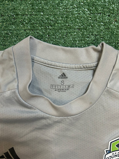 Adidas Seattle Sounders FC gray training jersey