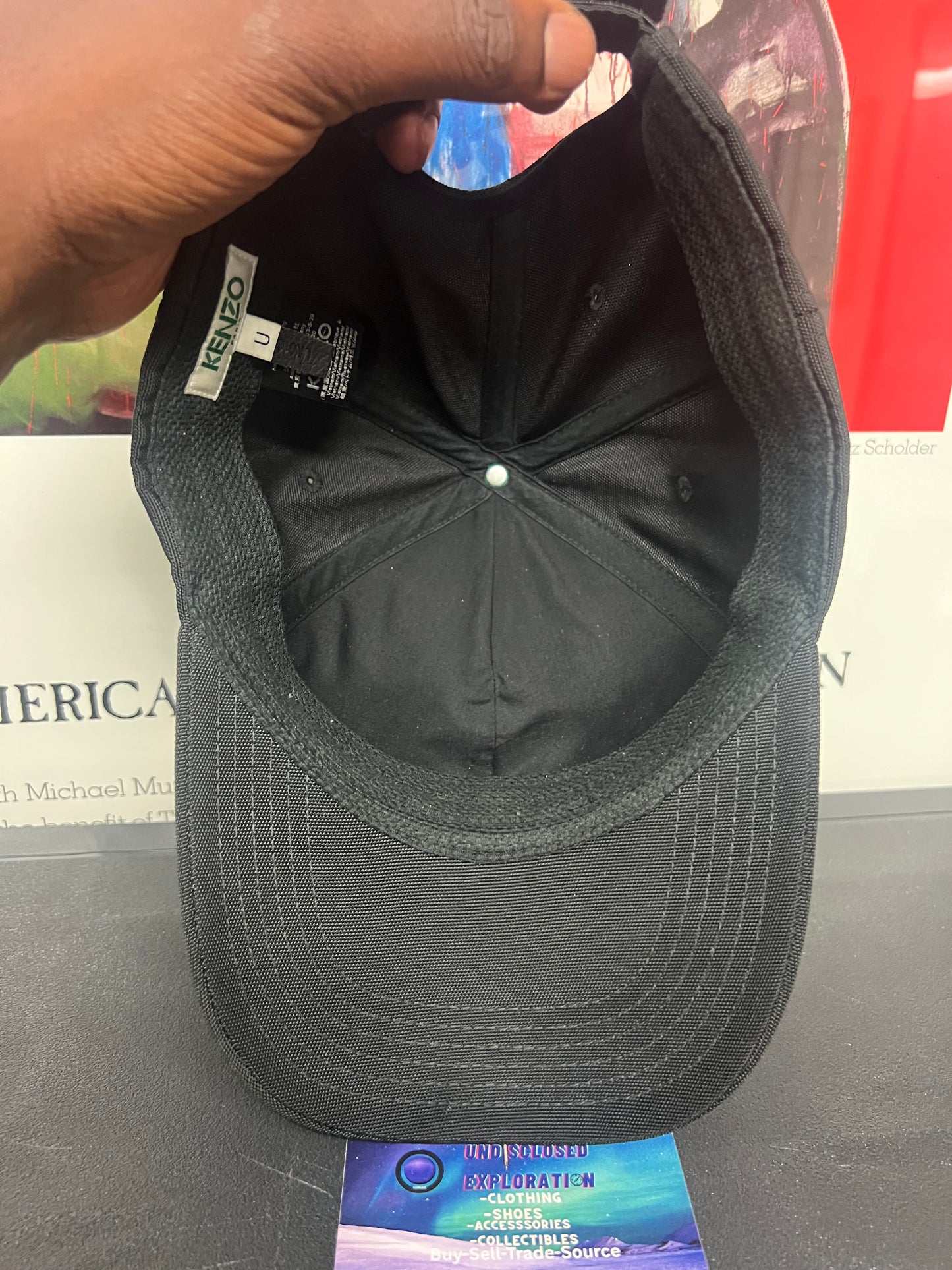 Kenzo embroidered tiger hat