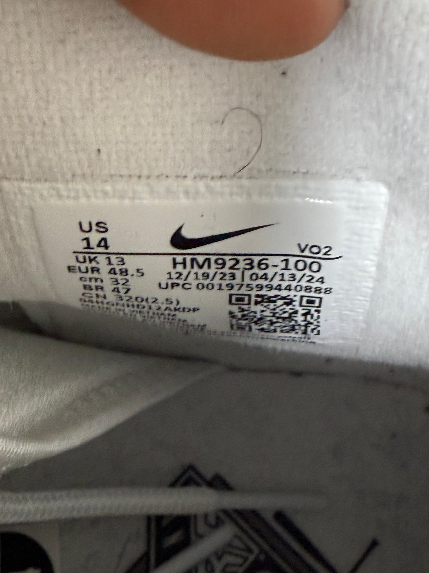 Nike Air DT Max 96 Colorado Away 14 Men/15.5 Women “Preowned”