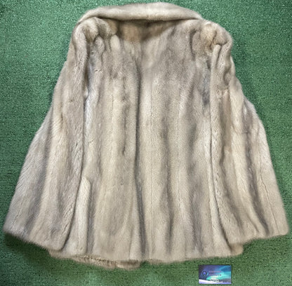 Vintage 1970s Salvator P. Trippy mink fur coat