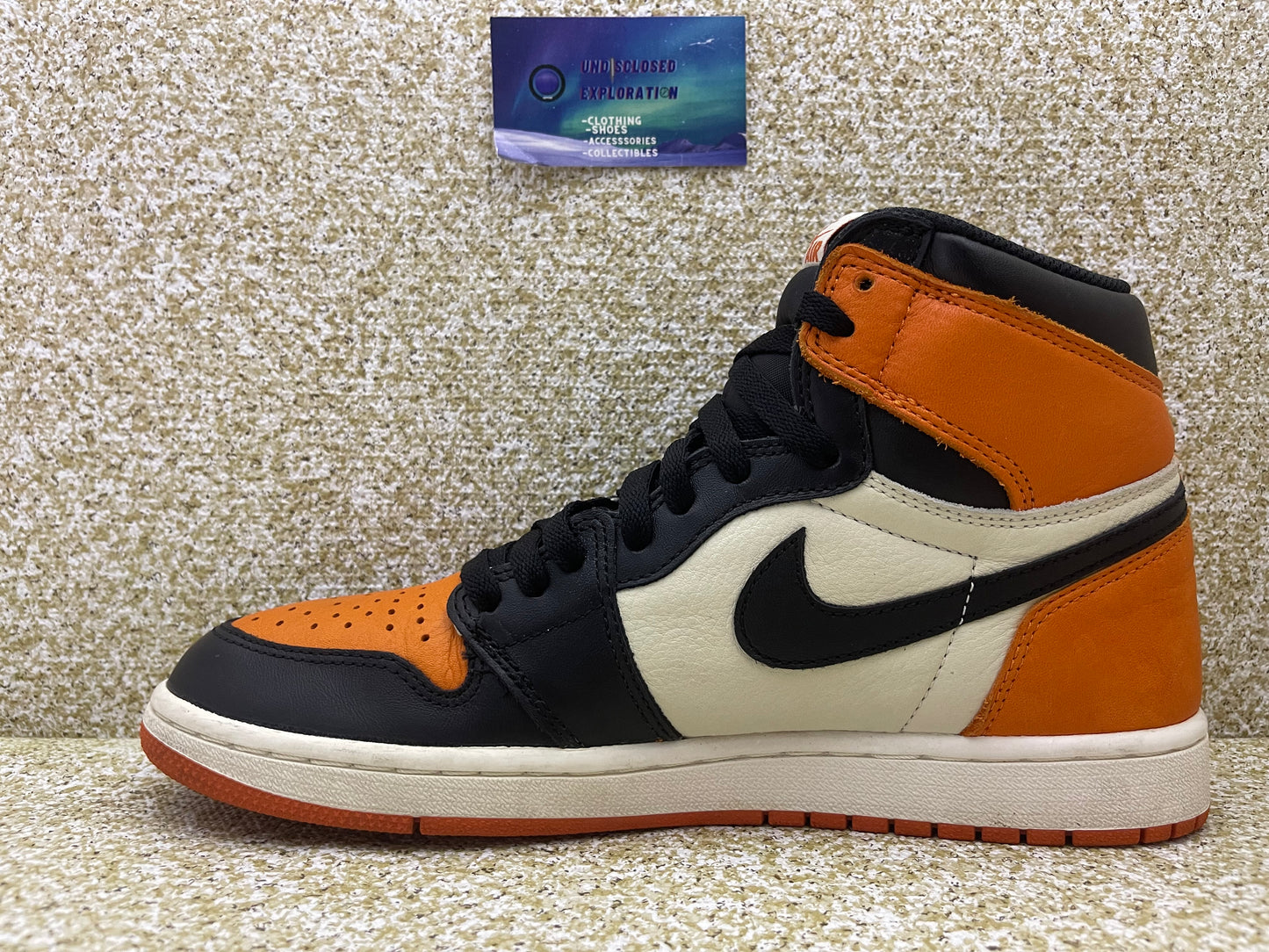 Jordan 1 High Shattered Backboard 10.5 Men/12 Women “Preowned”