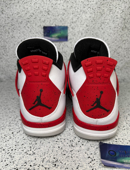 Jordan 4 Red Cement 13 Men/14.5 Women “Preowned”