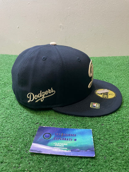 LA Los  Angeles dodgers city connect MLB fitted hat
