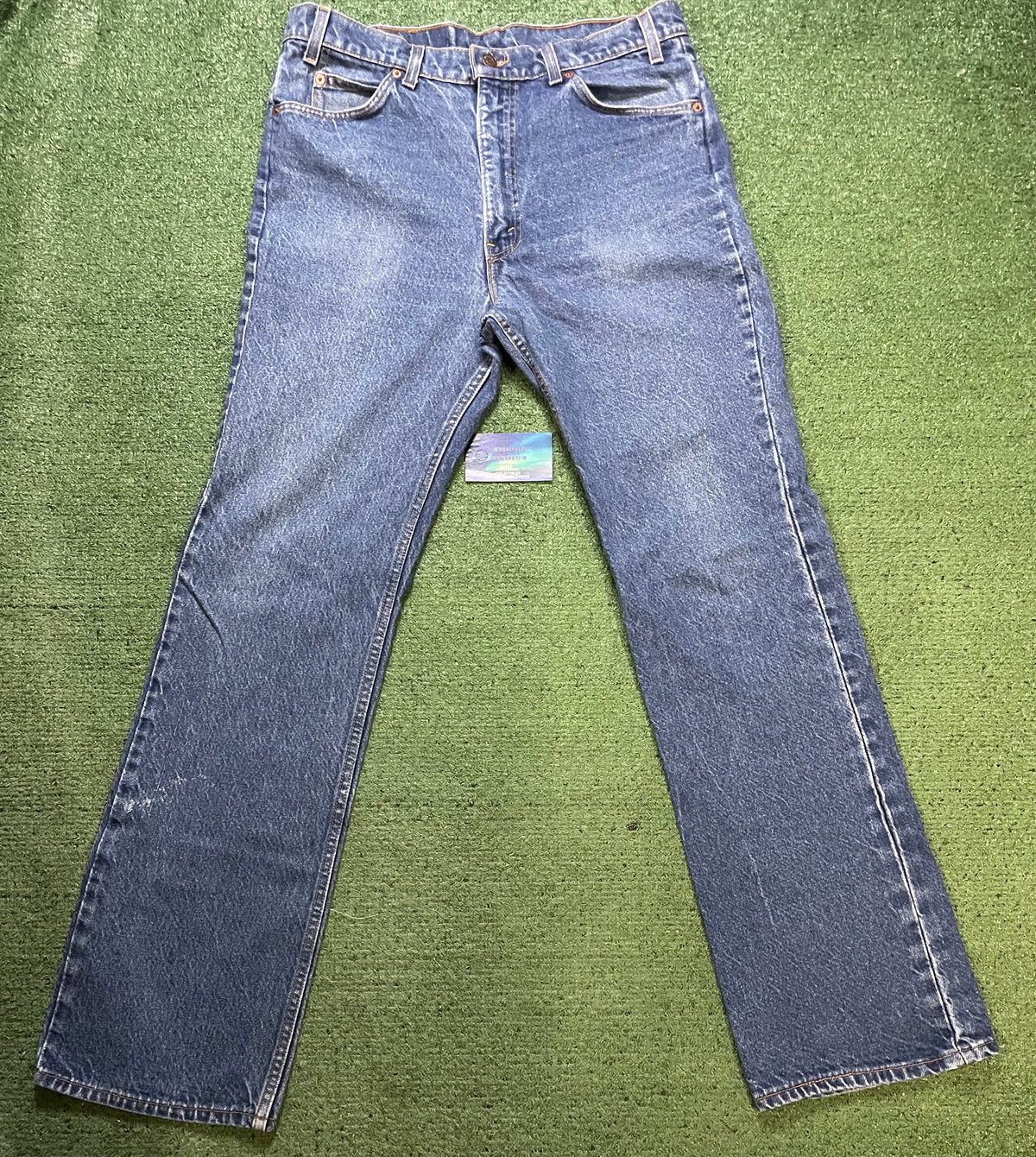 Vintage 1990s Levi’s 517 Orange tab jeans