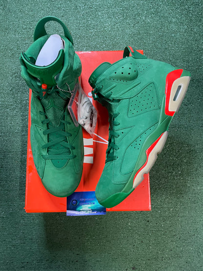 Air Jordan 6 Gatorade green