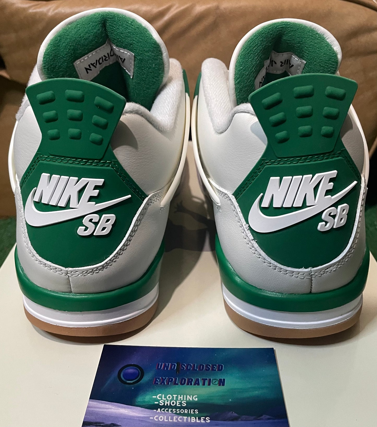 Jordan 4 Sb pine green