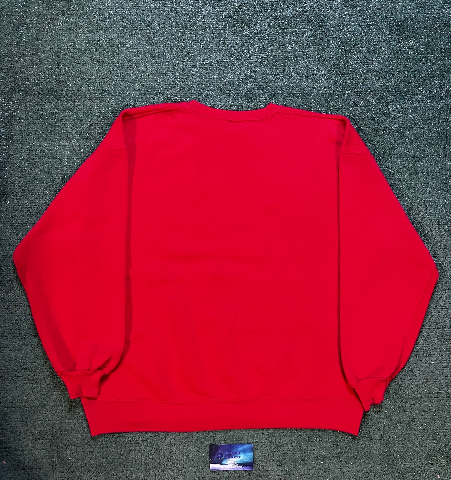 Vintage 1990s Rusell red blank crewneck