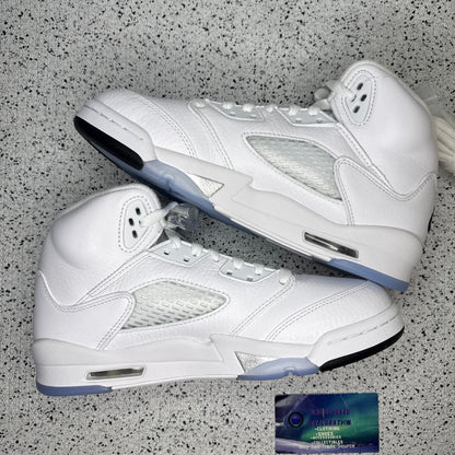 Jordan 5 White Metallic