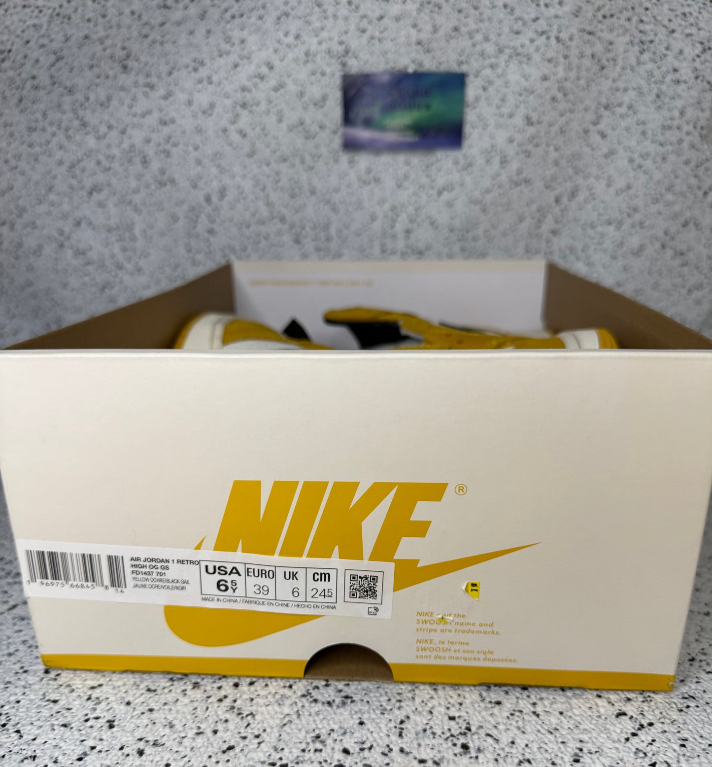 Jordan 1 Yellow Ochre