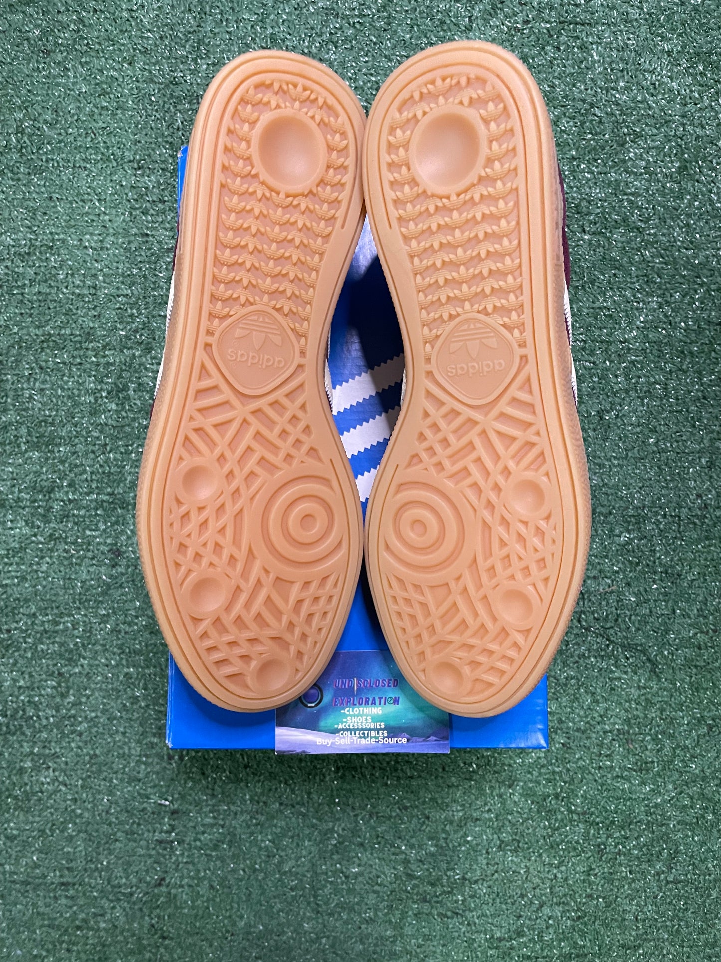 Adidas handball spezial maroon cream white