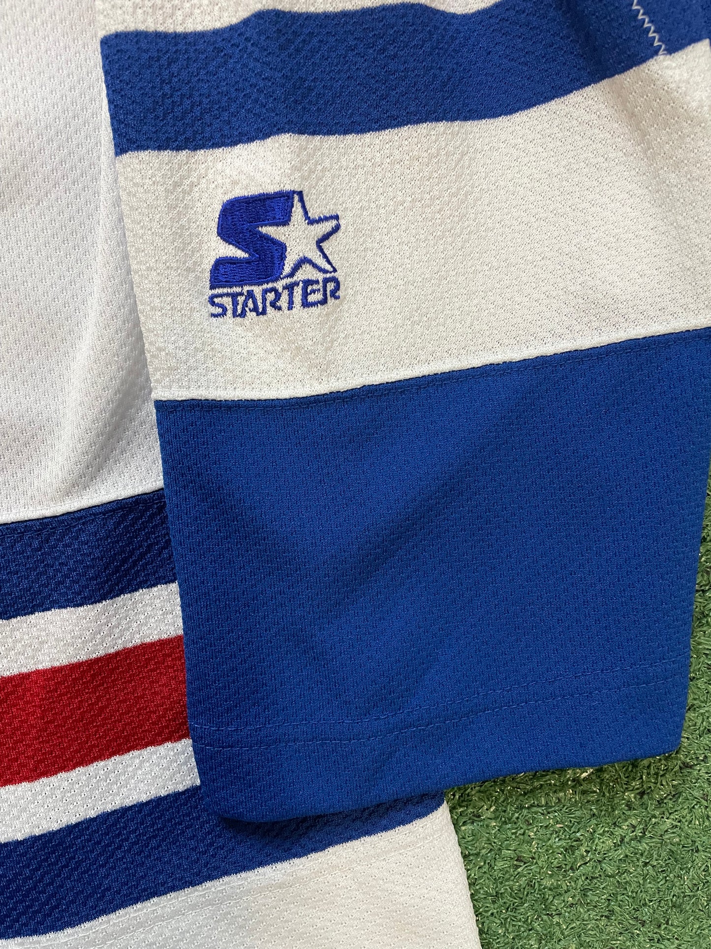 Vintage 1990s New York Rangers NHL starter hockey jersey