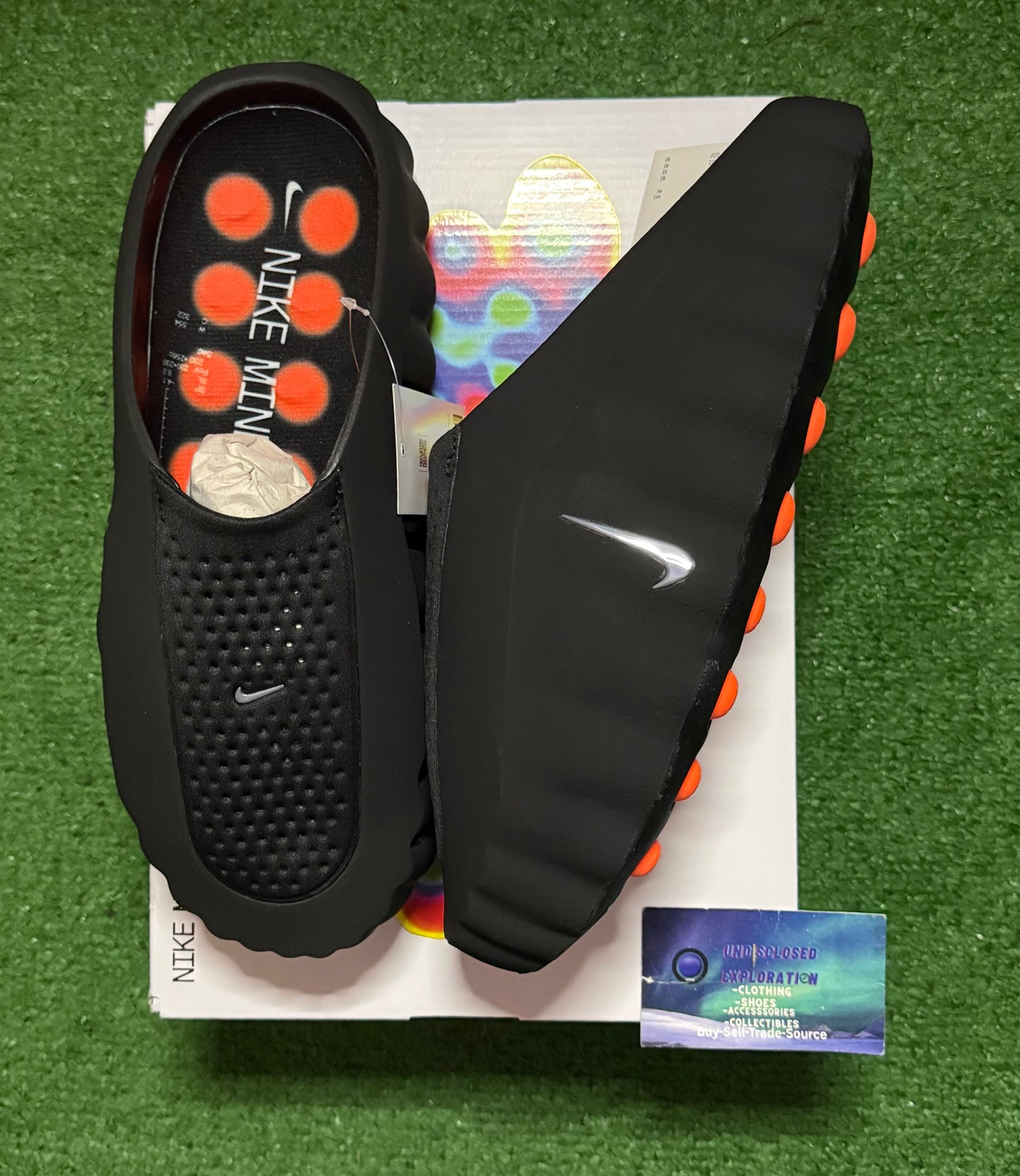 Nike Mind 001 Slide Black Chrome