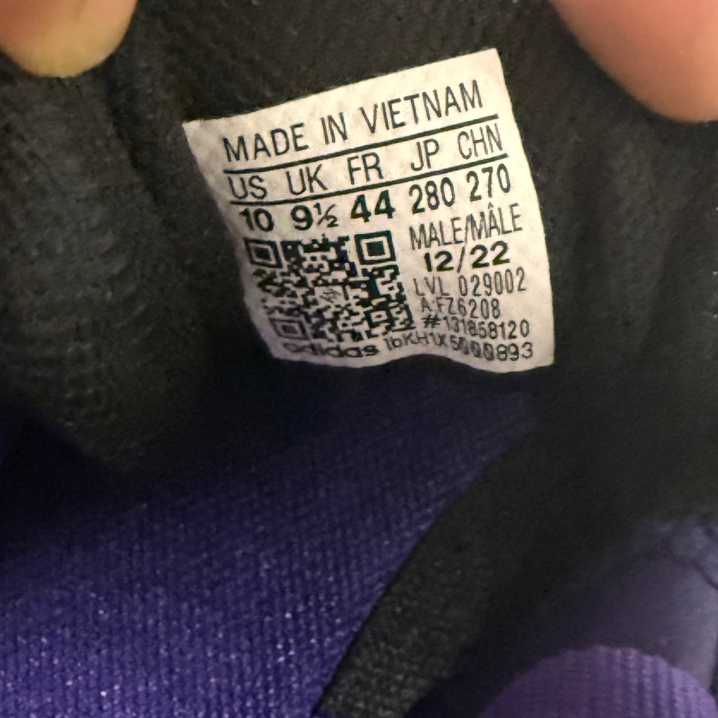 Adidas Kobe Crazy 1 Lakers Away