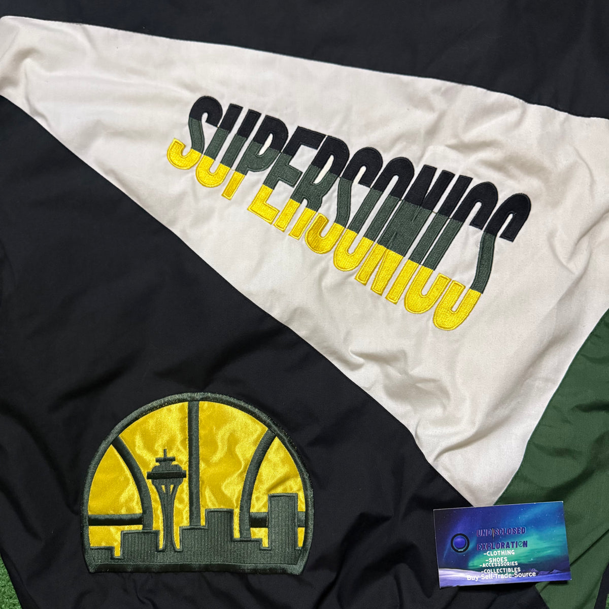 Vintage Seattle SuperSonics Jacket Pro Player