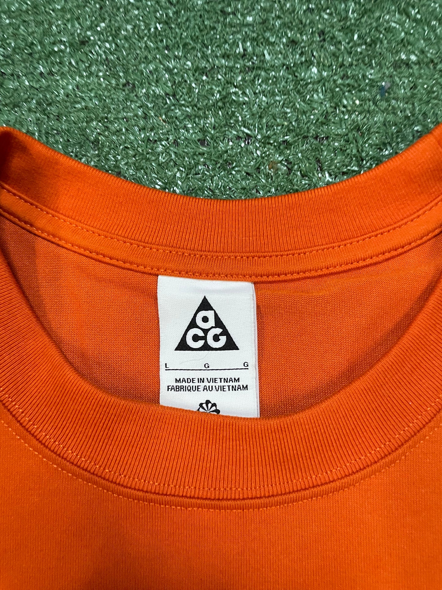 Nike ACG orange lungs longsleeve