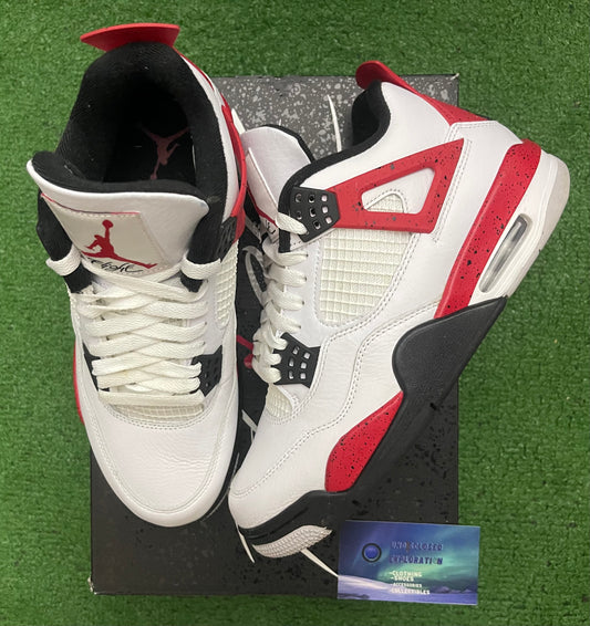 Jordan 4 Red Cement 8 Men/9.5 Women “Preowned”