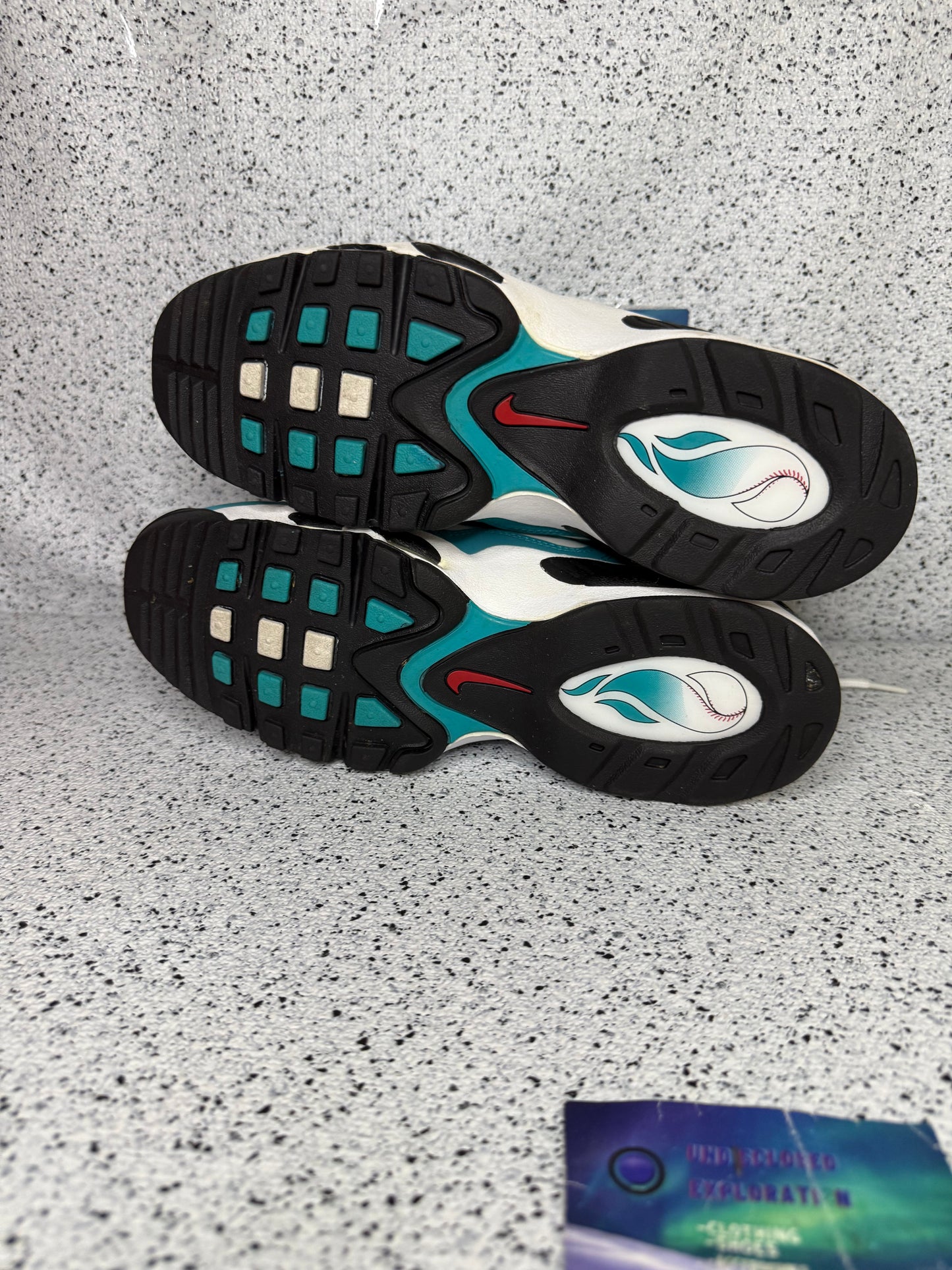 Nike Air Griffey Max 1 Aquamarine 8.5 Men/10 Women “Preowned”