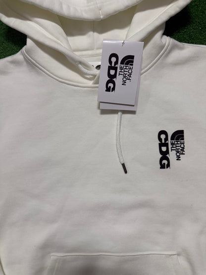 North Face CDG Icon Hoodie White