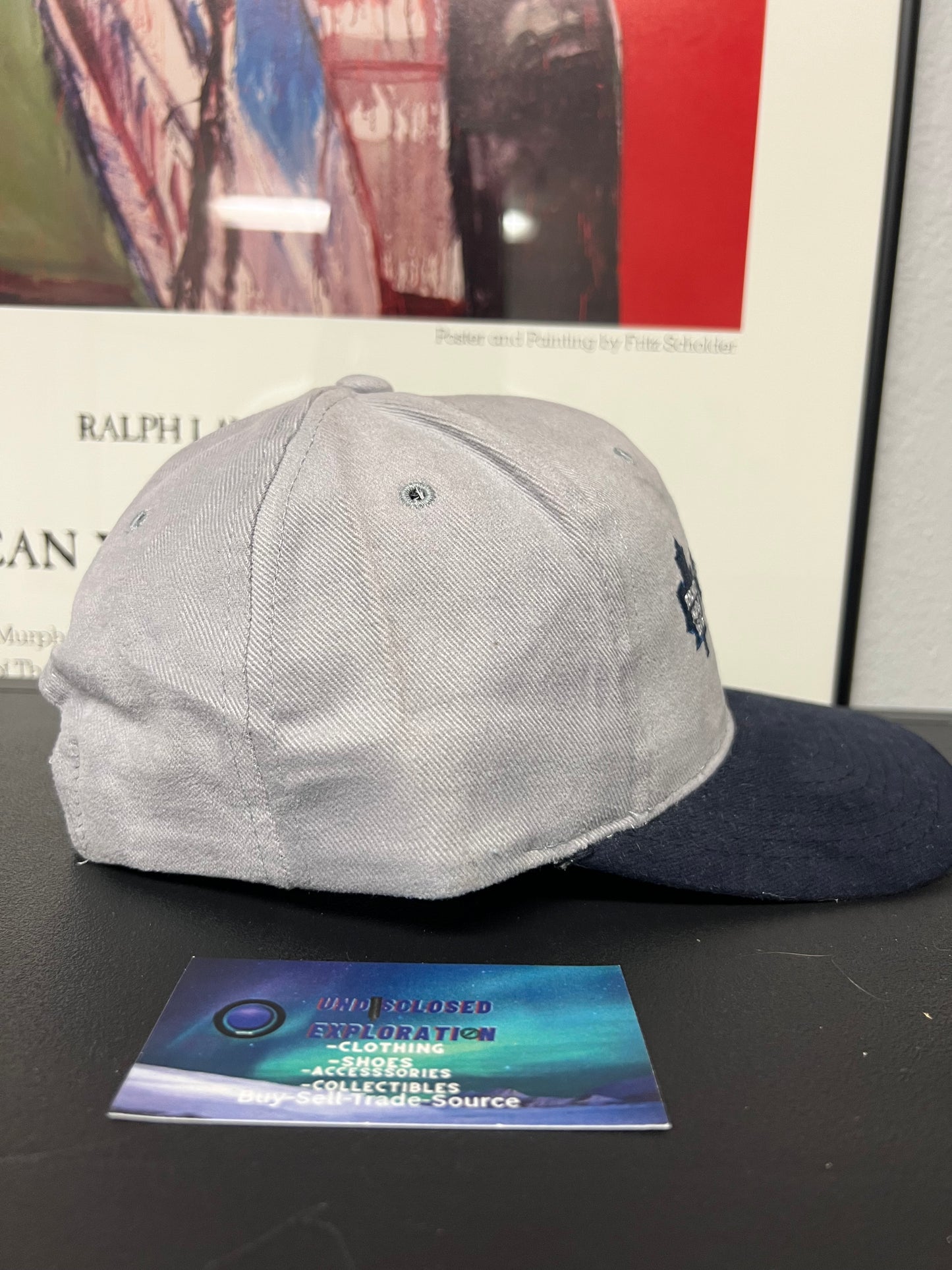 Vintage 1990s Toronto Maple Leafs Versus Chicago Blackhawks Starter Hat