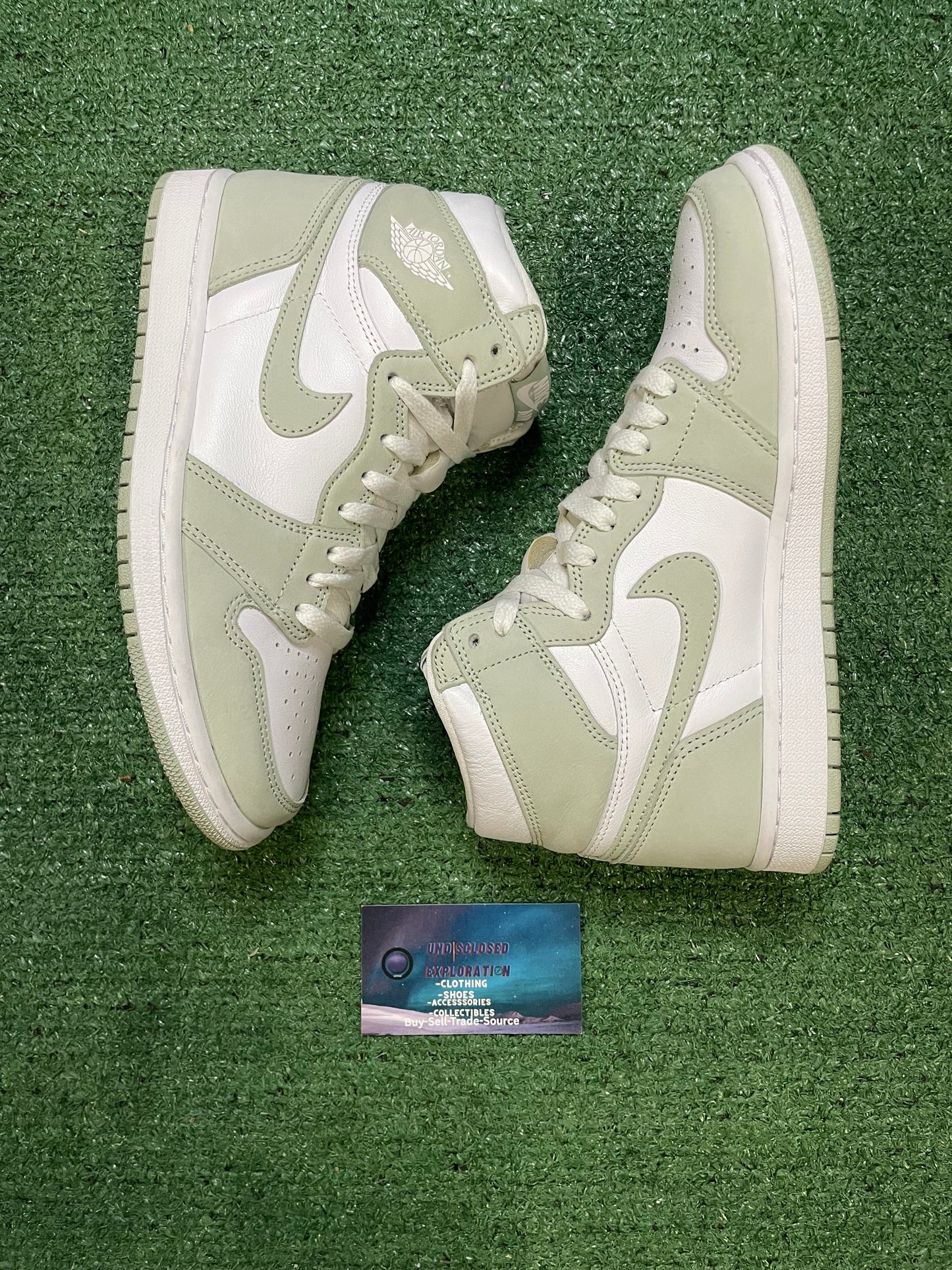 Nike air Jordan 1 high seafoam size 5.5youth/7women