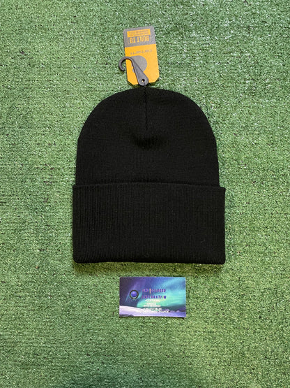 Carhartt knit cuffed black beanie
