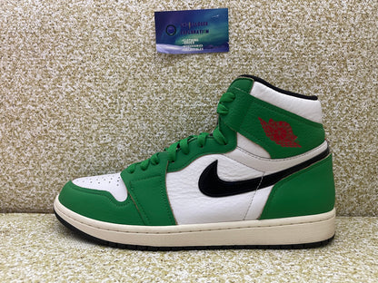 Jordan 1 High Lucky Green 10.5 Men/12 Women “Preowned”