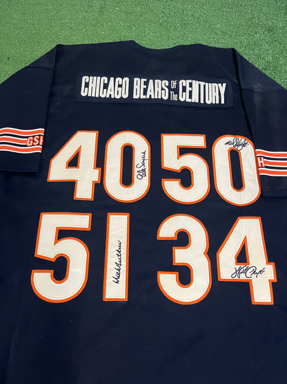 Vintage Jeff Hamilton limited edition players of the century Chicago bears jersey