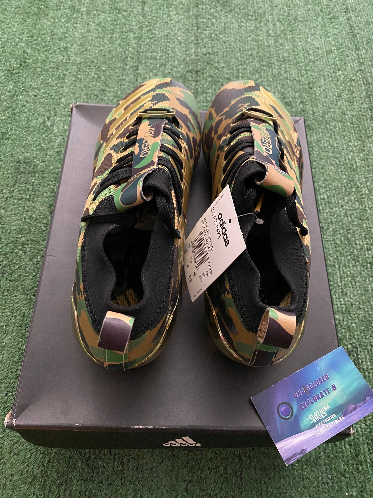 Adidas x Bape Adizero Football Cleats