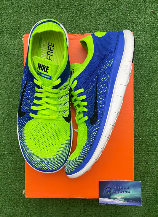 Nike Free Flyknit 4.0 Seahawks