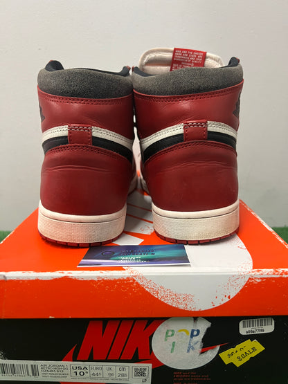 Jordan 1 high lost found size 10.5men/12women