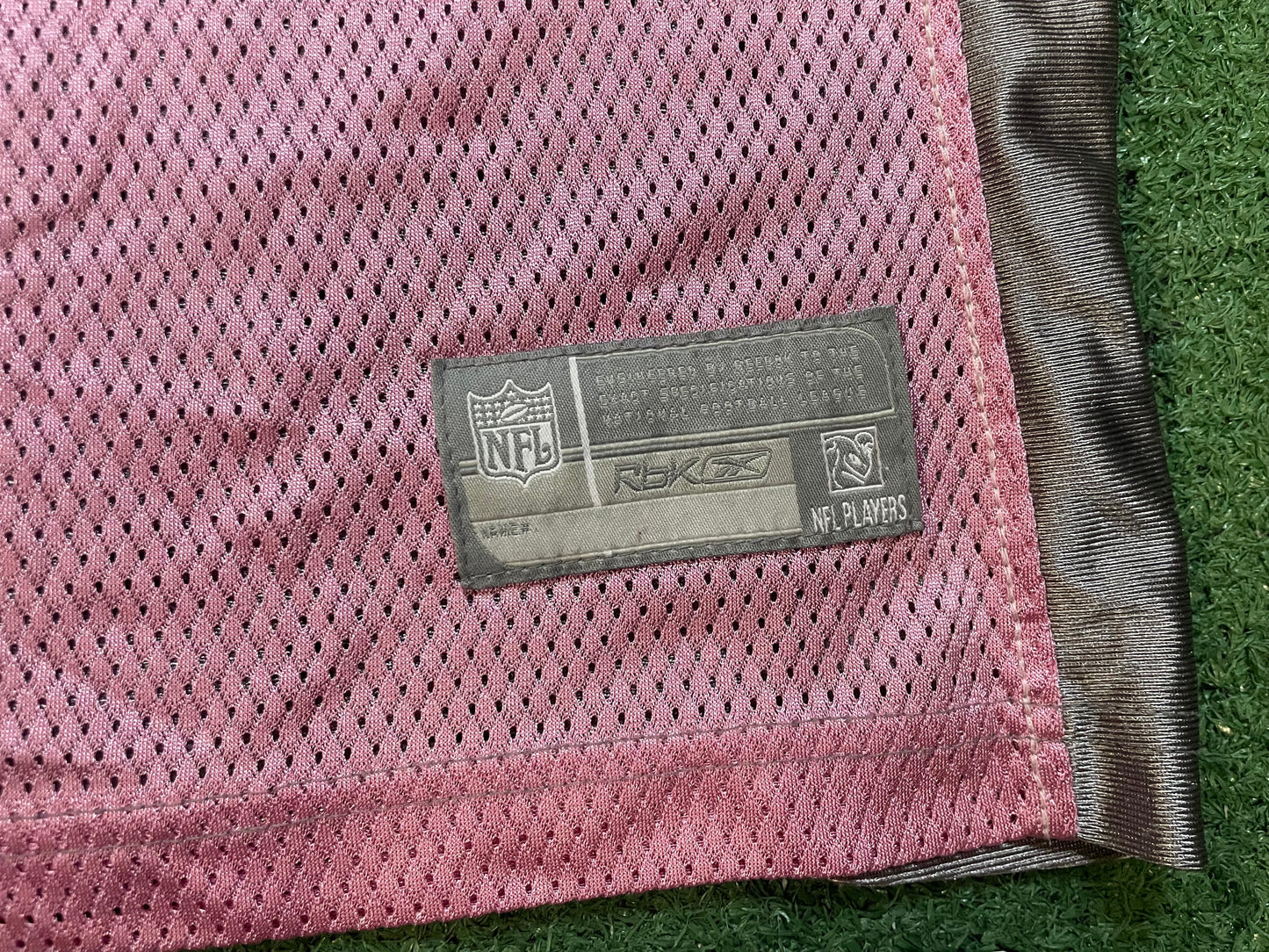Vintage 2000s Seattle Seahawks pink and grey Matt Hasselbeck #8 Reebok jersey