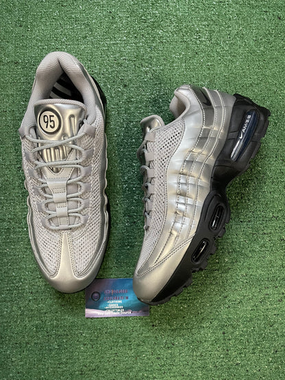 Nike Air Max 95 big bubble metallic silver