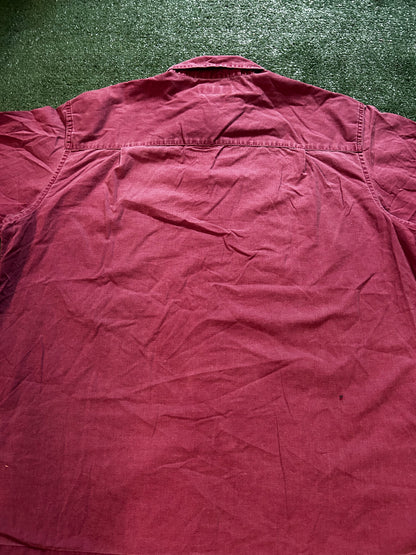 Vintage Arrow pink button up