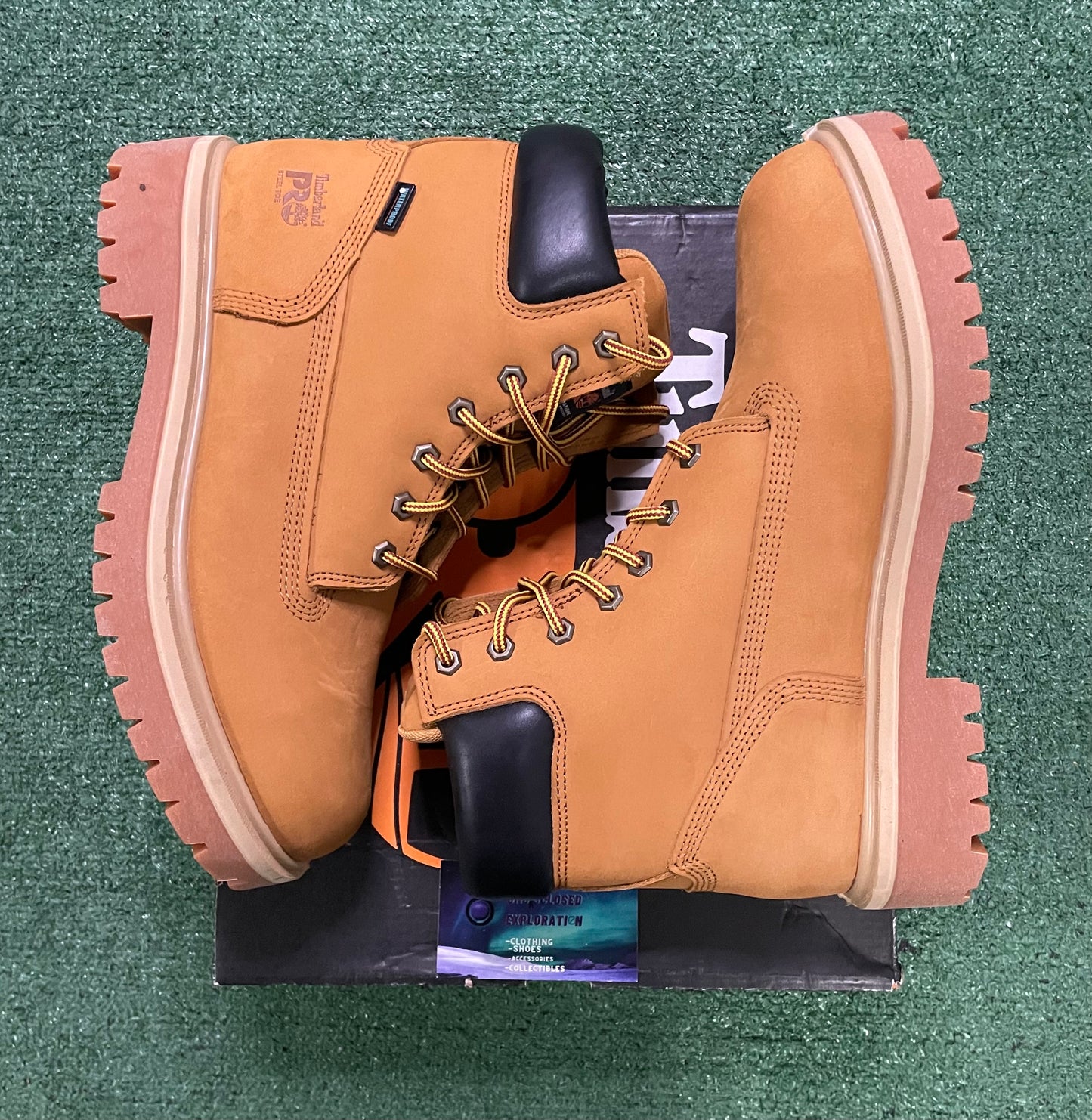 Timberland pro  6 inch wheat steel toe waterproof boot