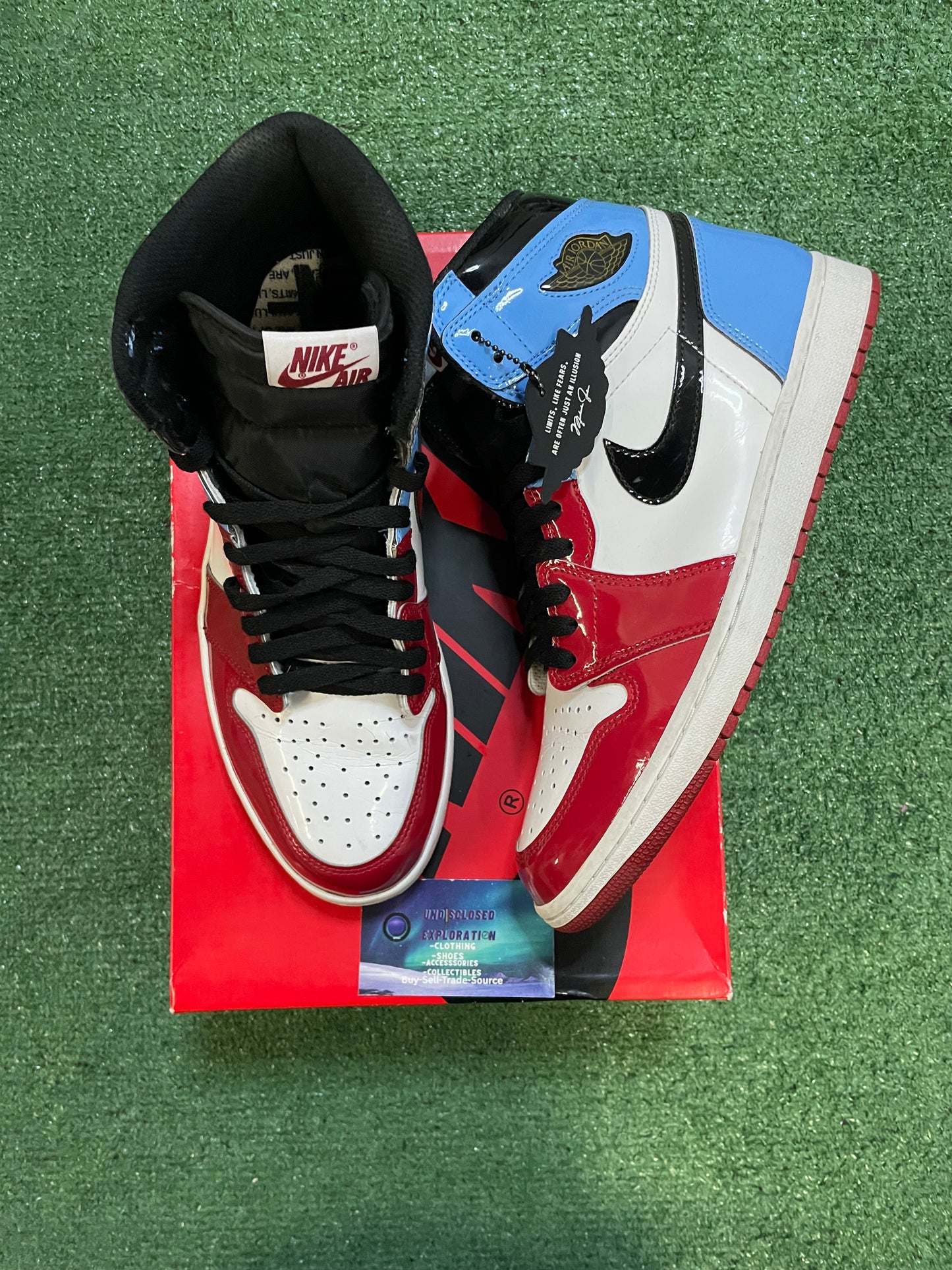 Air Jordan 1 high fearless size 11men/12.5women