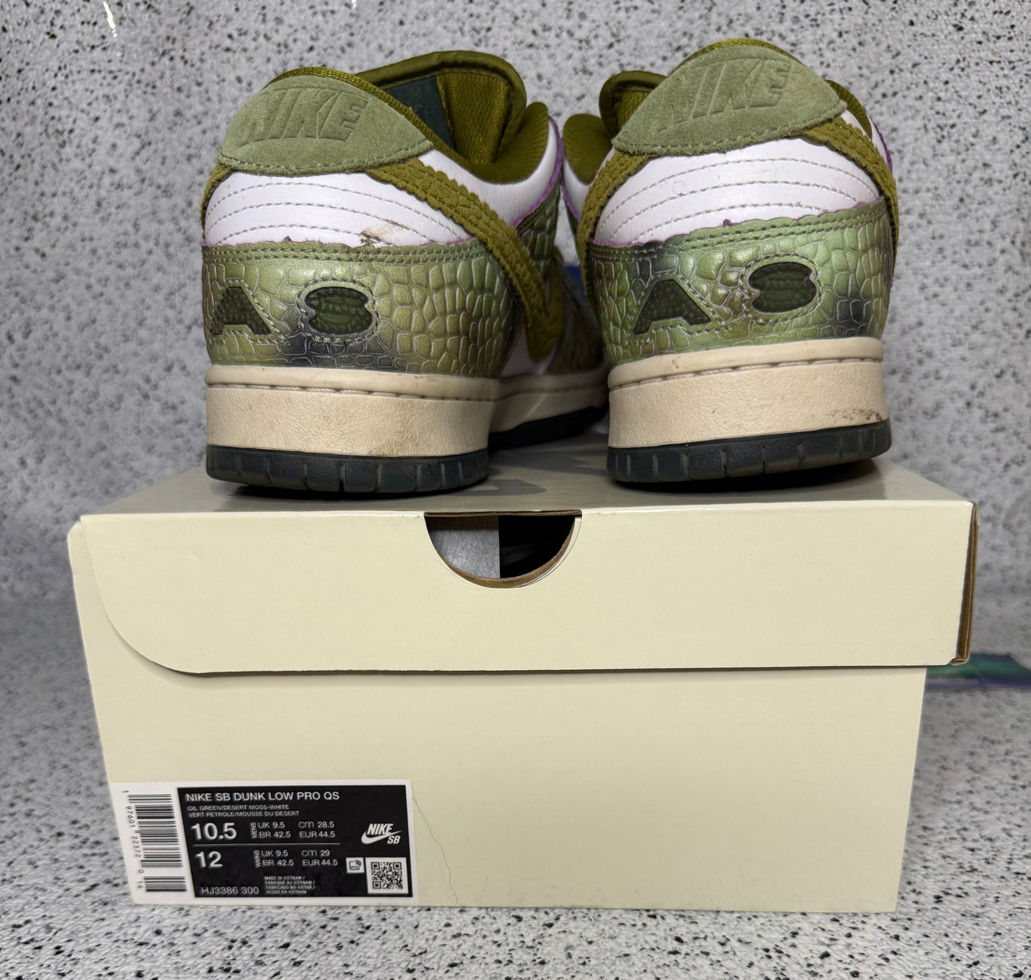 Nike Dunk SB Low Alexis Sablone Chameleon 10.5 Men/12 Women “Preowned”