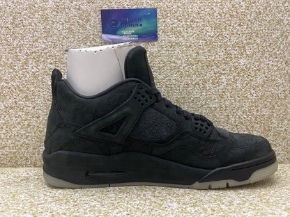 Jordan 4 Kaws Black 11 Men/12.5 Women “Preowned”