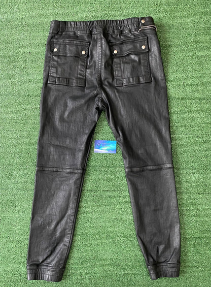 Rick Owens wax air cut jogger pants