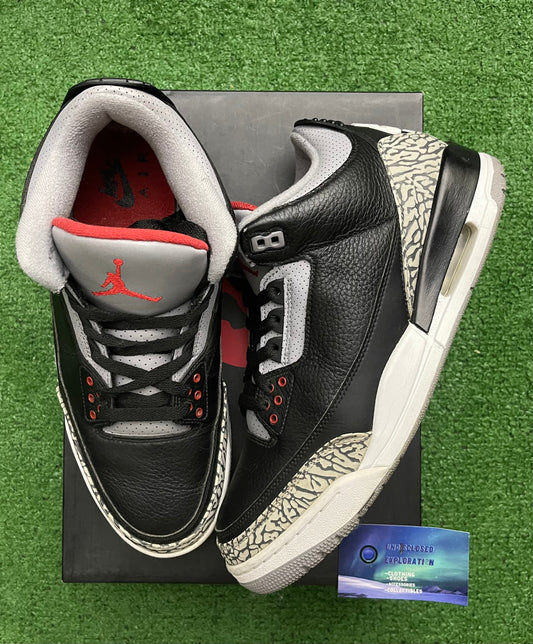 Jordan 3 Black Cement 11.5 Men/13 Women “Preowned”